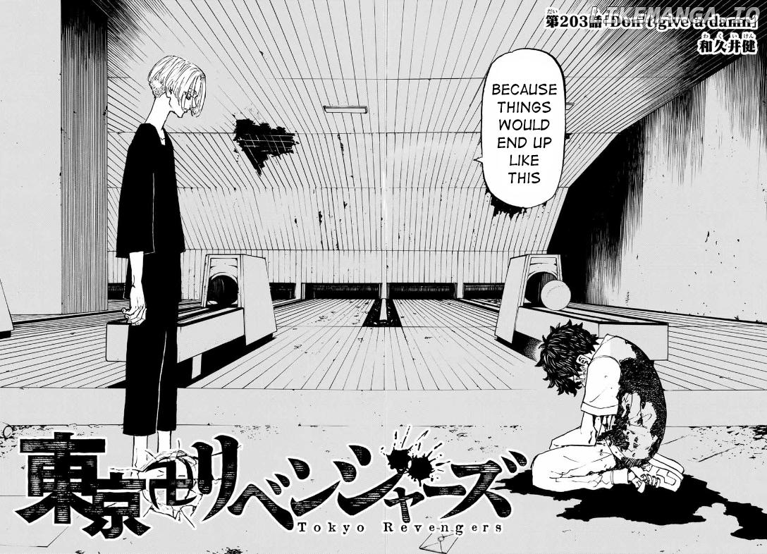 Tokyo Revengers, Chapter 203 image 02